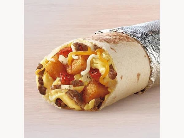 Grande Toasted Breakfast Burrito - Sausage