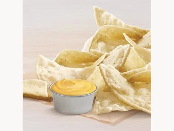 Taco Bell Chips and Nacho Supreme Dip