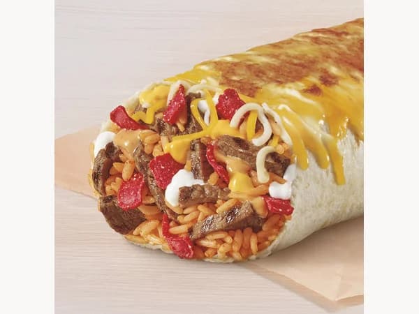 Taco Bell Grilled Cheese Burrito - Steak