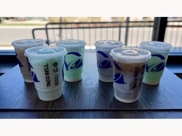 Taco Bell Brisk® Dragon Paradise Sparkling Dirty Iced Tea