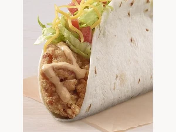 Taco Bell Crispy Chicken Taco - Creamy Chipotle Sauce
