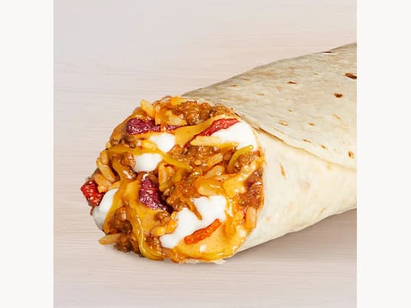 Taco Bell Cheesy Double Beef Burrito - Value Menu